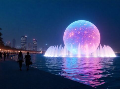 Abu Dhabi Unveils Futuristic Waterfront Attraction
