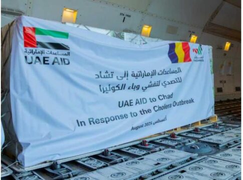 UAE Delivers 30 Tonnes of Medical Aid to Chad to Support Cholera Response
