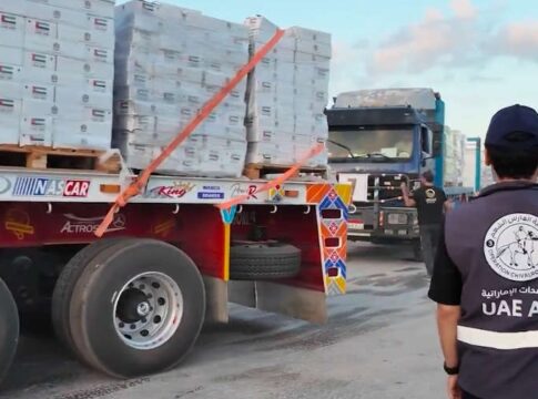 UAE Delivers Over 4,500 Tonnes of Humanitarian Aid to Gaza in Two Weeks